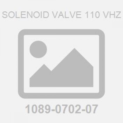 Solenoid Valve 110 VHz